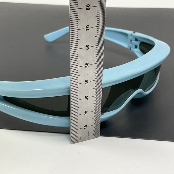 Foster Grant  Space Age Very Rare Blue  Sunglasses Headband Style Made In USA main image 6